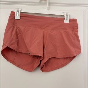 Lululemon Speed Up High-Rise Short 2.5" Size 4